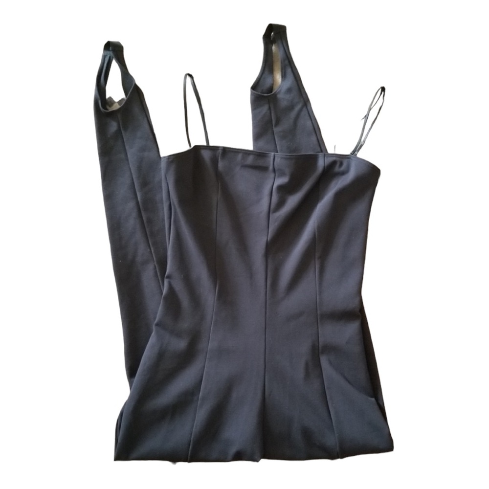 Wolford × Amina Muaddi One Piece Strapless Catsuit Jumsuit Black Org $870 small - Picture 10 of 12